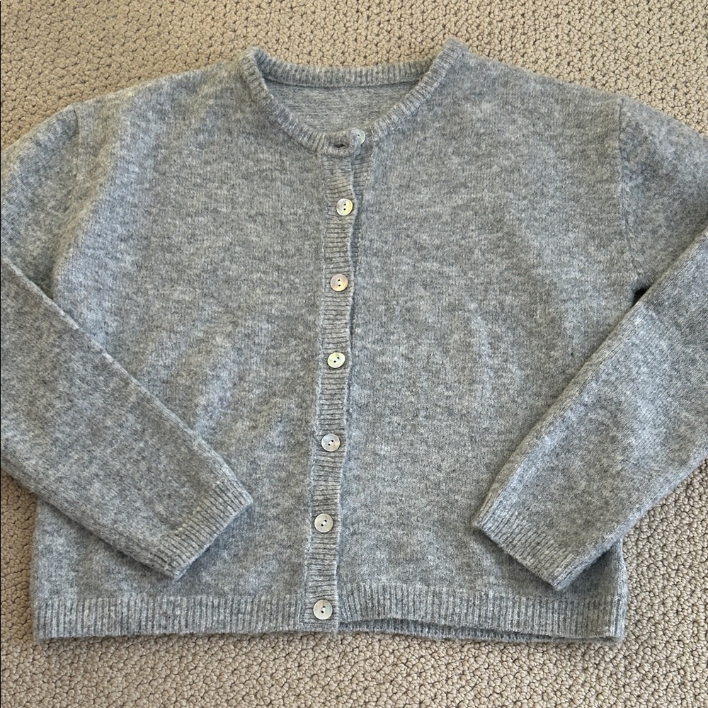 Amazon Light Gray Women's Cardigan